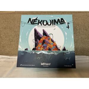 NEW OPEN BOX NEKOJIMA CAT BOARD GAME UNFRIENDLY GAMES